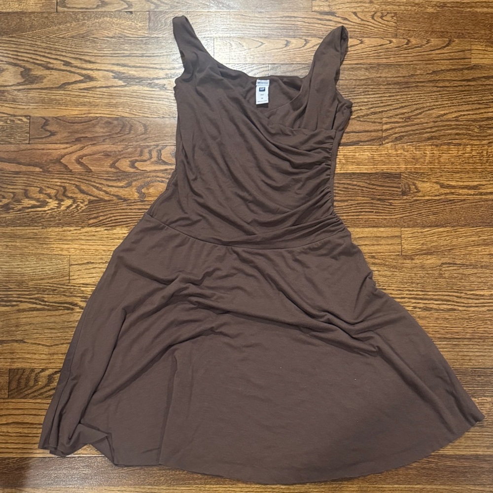GAP Stretch Chocolate Dress